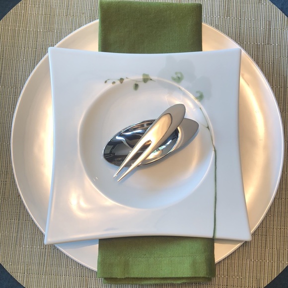 GENSE APPETIZE by NEDDA EL-ASMAR. 8-Pc. appetizer set by award winning designer - Picture 2 of 16